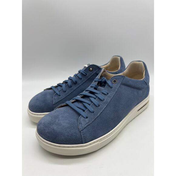 Birkenstock Bend Low Elemental Blue Suede Shoes Size W11/M9 NEW - Picture 7 of 12